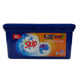 Skip detergente en cápsulas 30 u. Ultimate Kh7.
