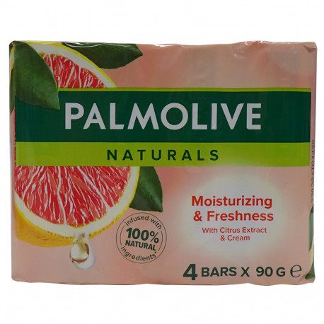 Palmolive bar soap 4X90 gr. Citrus & ream.
