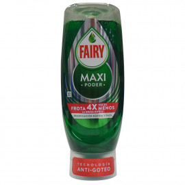 Fairy lavavajillas líquido 640 ml. Max power Original.