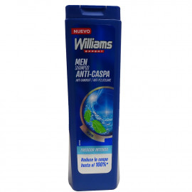 Williams champú 250 ml. Anticaspa mentol fresco.