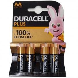 Duracell plus battery alcaline 4 u. AA LR6.