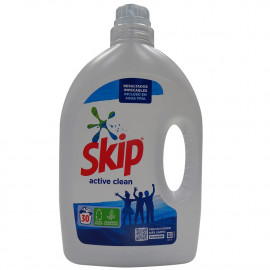 Skip detergente líquido 30 dosis 1,5 l. Active Clean.