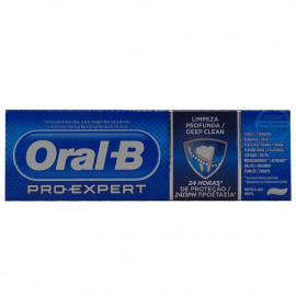 Oral B dentífrico 75 ml. Pro Expert limpieza profunda.