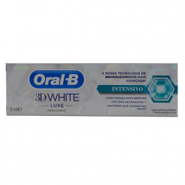 Oral B toothpaste 75 ml. 3D White luxe Intensive.