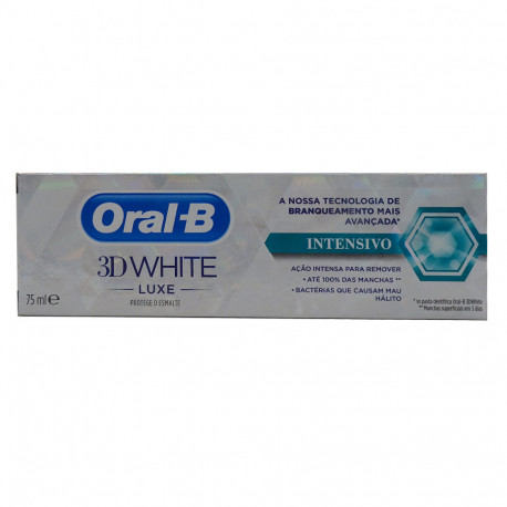 Oral B toothpaste 75 ml. 3D White luxe Intensive.