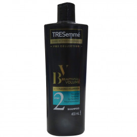 Tresemmé shampoo 400 ml. Fleximax volume.