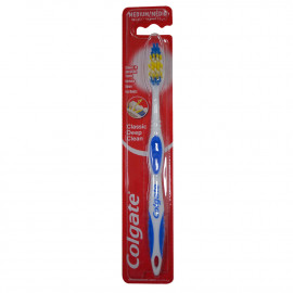 Colgate cepillo de dientes 1u. Classic deep clean medium.