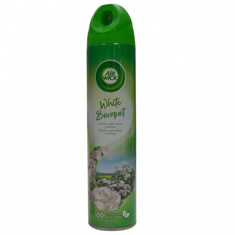 Air Wick freshener in spray 240 ml. White Bouquet.