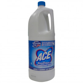 Ace Hogar lejía + detergente 2 en 1 - 2 l. Limón. - Tarraco Import Export