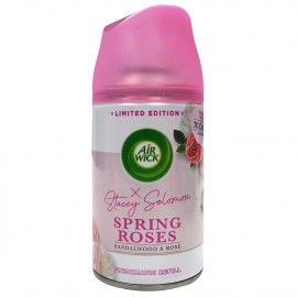 Air Wick ambientador recambio spray 250 ml. Rosas de primavera.