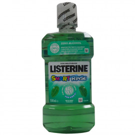 Listerine antiséptico bucal 500 ml. Kids menta cero alcohol.