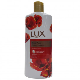 Lux bath gel 600 ml. Secret poppy.