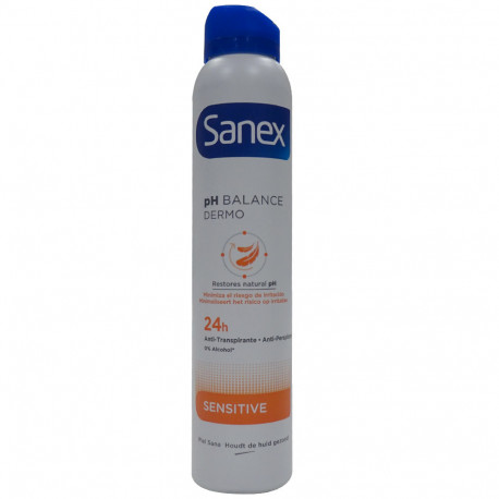 Sanex deodorant spray 200 ml. Dermo sensitive.