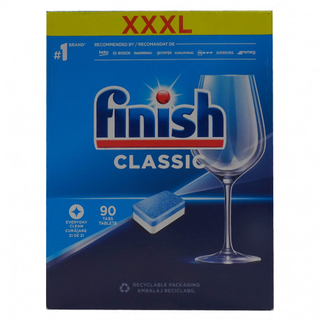 Finish dishwasher 90 u. Classic.