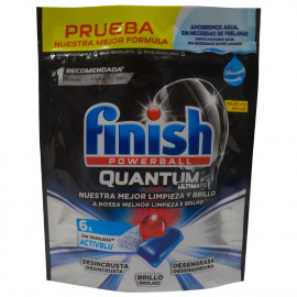 Finish dishwasher powerball 6 u. Quantum ultimate.