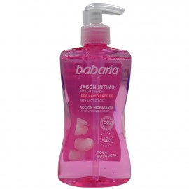 Babaria jabón intimo 300 ml. Rosa mosqueta.