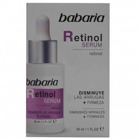 Babaria serum facial 30 ml. Retinol disminuye las arrugas.