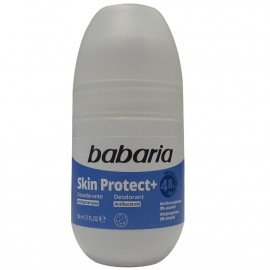 Babaria desodorante roll-on 50 ml. Skin protect antibacterias.