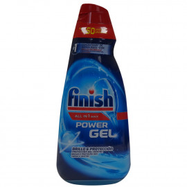 Finish dishwasher gel 1 L. All in one Max shine & protection.