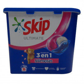 Skip detergent in tabs 36 u. Ultimate 3 in 1 mimosín.