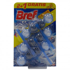 Bref WC Blue Active 3X50 gr. Hygienic.