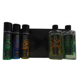 Axe pack bodyspray & gel de ducha 5 u. 100 ml. + 200 ml.