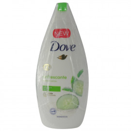 Dove gel de baño 3X450 ml. Pepino y té verde.