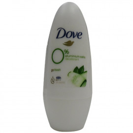 Dove roll-on deodorant 50 ml. Go Fresh cucumber & green tea.