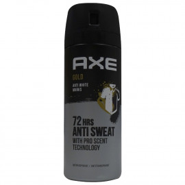 Axe desodorante bodyspray 150 ml. Dry Gold.