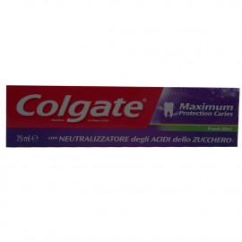 Colgate pasta de dientes 75 ml. Maximum protección caries.