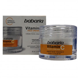 Babaria crema facial 50 ml. Vitamina C antioxidante.