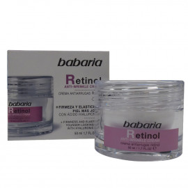 Babaria crema facial 50 ml. Retinol firmeza y elasticidad.