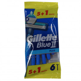 Gillette Blue II Plus razor 5+1.