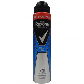 Rexona desodorante spray 250 ml. Men cobalt dry.