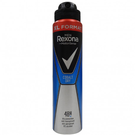 Rexona desodorante spray 250 ml. Men cobalt dry.