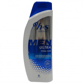H&S shampoo 600 ml. Anti-dandruff men ultra total care.