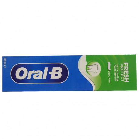 Oral B toothpaste 100 ml. Mint with active fluoride.