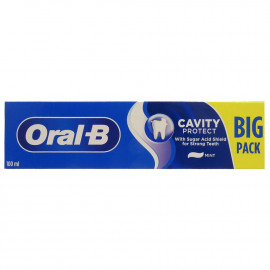 Oral B toothpaste 100 ml. Cavity protection.