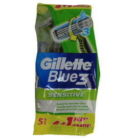 Gillette Blue III maquinilla de afeitar 4 u.