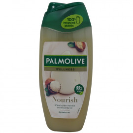 Palmolive gel 250 ml. Extracto de manteca de karité y aceites esenciales.