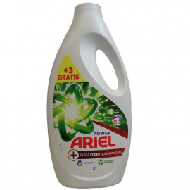 Ariel detergente gel 25 dosis 1,375 ml. Extra poder quitamanchas.
