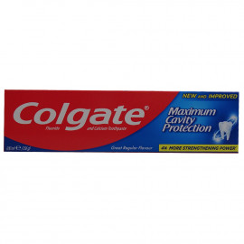 Colgate pasta de dientes 100 ml. Maximum cavity protection.