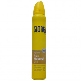 Giorgi hair foam 210 ml. Natural curly nº 3.