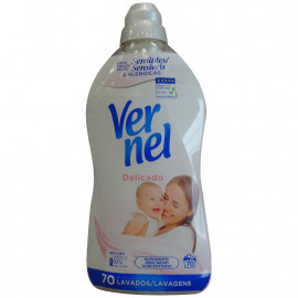 Vernel concentrated softener 70 dose 1,260 l. Delicate.