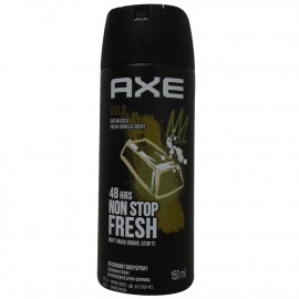 Axe deodorant bodyspray 150 ml. Gold.