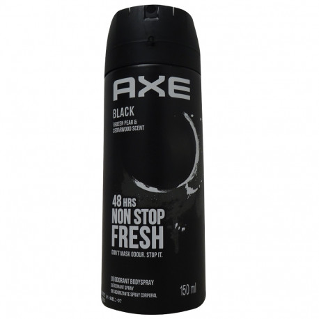 Axe desodorante bodyspray 150 ml. Black.