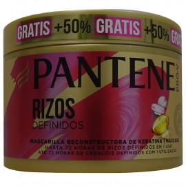 Pantene mascarilla 450 ml. Rizos definidos.