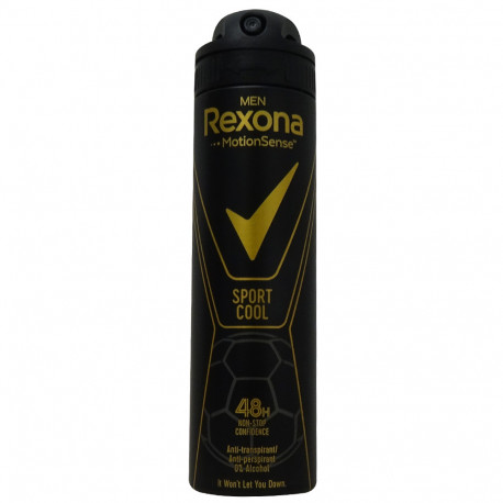 Rexona desodorante spray 150 ml. Sport Cool.