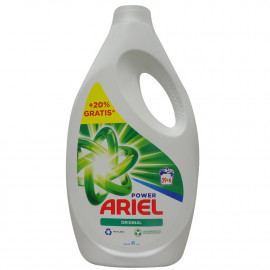 Ariel detergente gel 35 u. 1925 ml. Original.