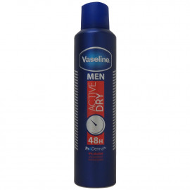 Vaseline desodorante spray 250 ml. Men Active dry.